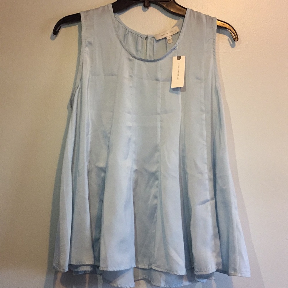 NWT Anthropologie  Eri + Ali Sky Blouse